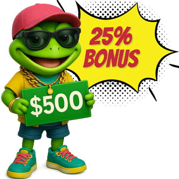 Buy $MRFROGO for 0 (You receive 610,000 $MRFROGO)