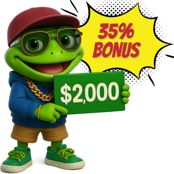 Buy $MRFROGO for ,000 (You recieve 2,700,000 $MRFROGO)